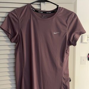 Mauve color Nike dri fit tee